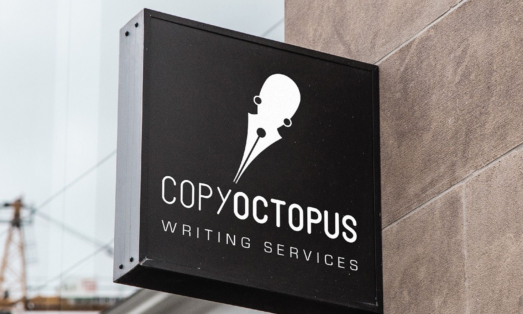 Copy Octopus wall sign